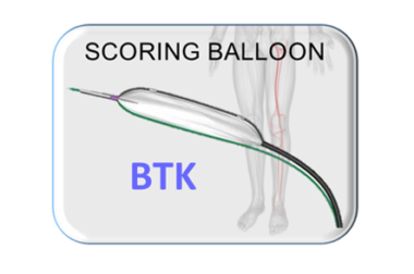 Scoring Balloon, Scoreflex BTK