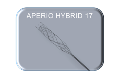Acandis Aperio Hybrid 17, Thrombectomy