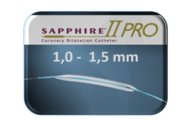 SAPPHIRE II PRO 1,0 – 1,5 mm ballongkateter